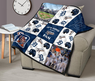 It's Good To Be A Detroit Tigers Fan Quilt