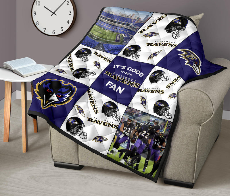 It's Good To Be A Baltimore Ravens Fan Quilt