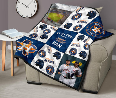 It's Good To Be A Houston Astros Fan Quilt