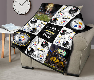 It's Good To Be A Pittsburgh Steelers Fan Quilt