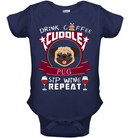 Drink Coffee Cuddle Pug T Shirts