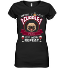 Drink Coffee Cuddle Pug T Shirts