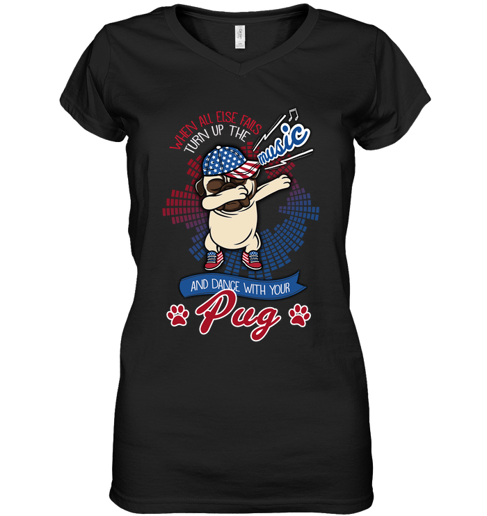 Dance With Your Pug T Shirts