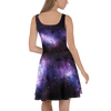 Science Is Magical Unicorn All Over Printed Skater Dresses
