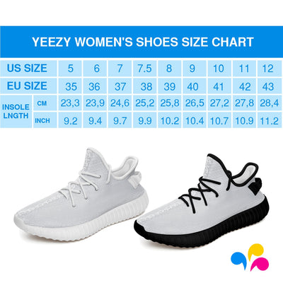 Colorful Line Words New Orleans Saints Yeezy Shoes